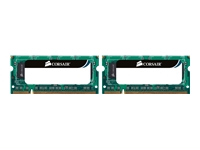 Corsair Value Select Memory - 8 GB : 2 x 4 GB - SO DIMM 200-pin - DDR2 - 800 MHz / PC2-6400 - unbuffered - non-ECC - Memory - 8 GB : 2 x 4 GB - SO DIMM 200-pin - DDR2 - 800 MHz / PC2-6400 - unbuffered - non-ECC