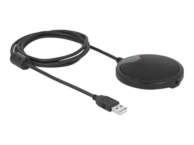 DELOCK USB Kondensator Mikrofon Omnidirektional für Konferenzen