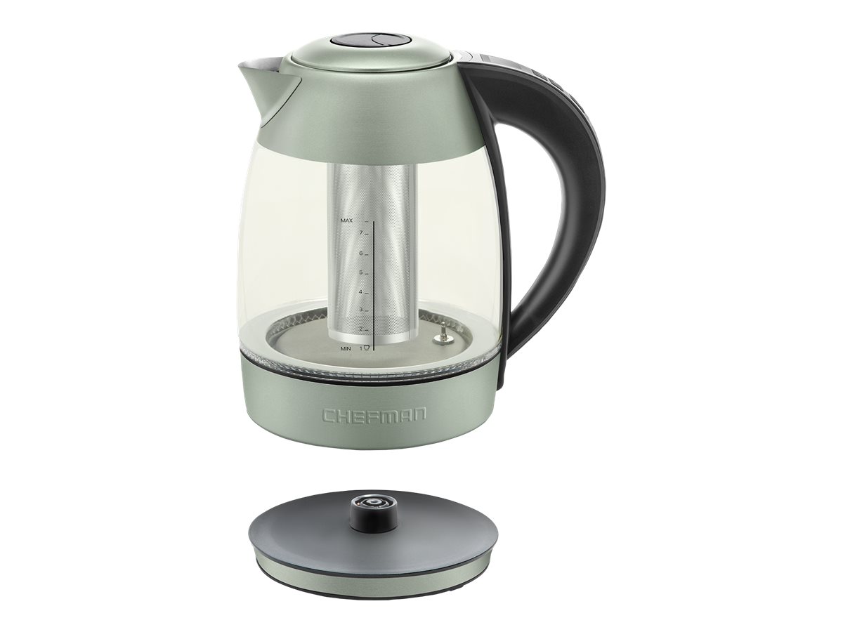 Chefman Electric Kettle 1 8l Rj11 17 Tcti Tg Green Ca