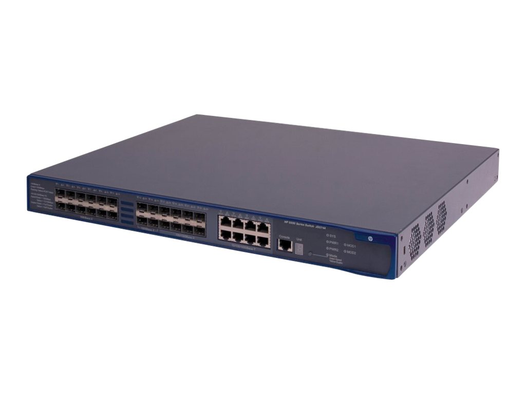 HP JD374A 550024GSFP EI Switch 24 Port Gigabit Managed L3 Switc...