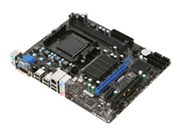 MSI 760GM-P23 (FX) Motherboard - micro ATX - Socket AM3+ - AMD 760G - Gigabit LAN - onboard graphics - HD Audio (8-channel) - Motherboard - micro ATX - Socket AM3+ - AMD 760G - Gigabit LAN - onboard graphics - HD Audio (8-channel)