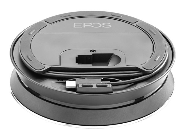 EPOS EXPAND SP 30 mobile Bluetooth Konferenzlautsprecher USB-C Kabel USB-A Adapter für bis zu 8 Teilnehmer