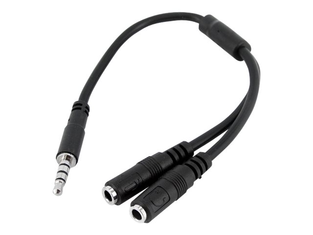Startech Audio And Microphone Head Set Adapter - 3