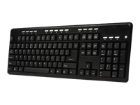 Adesso Desktop Multimedia Keyboard - PS/2 - English - Keyboard - PS/2 - English