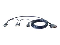 1.8m OmniView Dual-Port USB KVM Cable