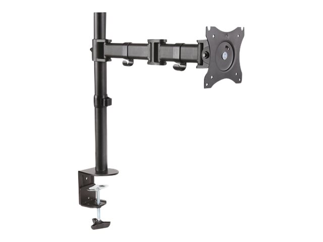 DIGITUS single monitor clamp mount up to 69cm 27Inch VESA 75x75mm 100x100 mm rotateble and swivelble max 8Kg