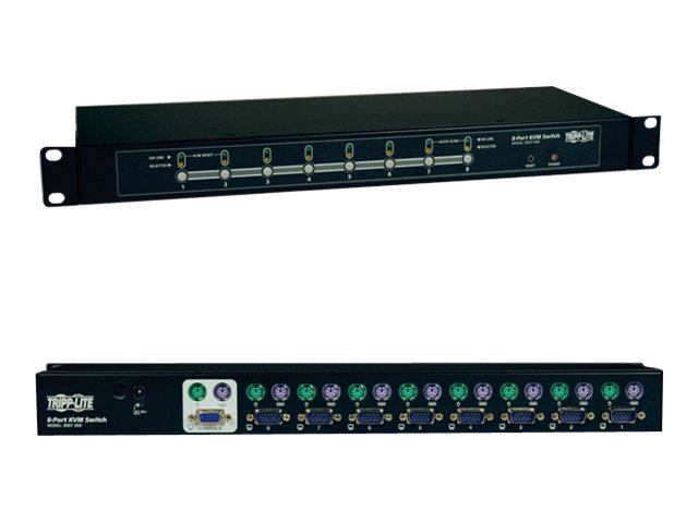 Tripp Lite 8Pt Kvm Switch Ps/2 Swbx 8Pc 1Kybd 1Mon W/ Osd
