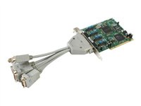 StarTech.com 4 Port PCI RS232 Serial Adapter Card High Speed 16950 cable included - Adaptateur série - PCI - RS-232 - 4 ports