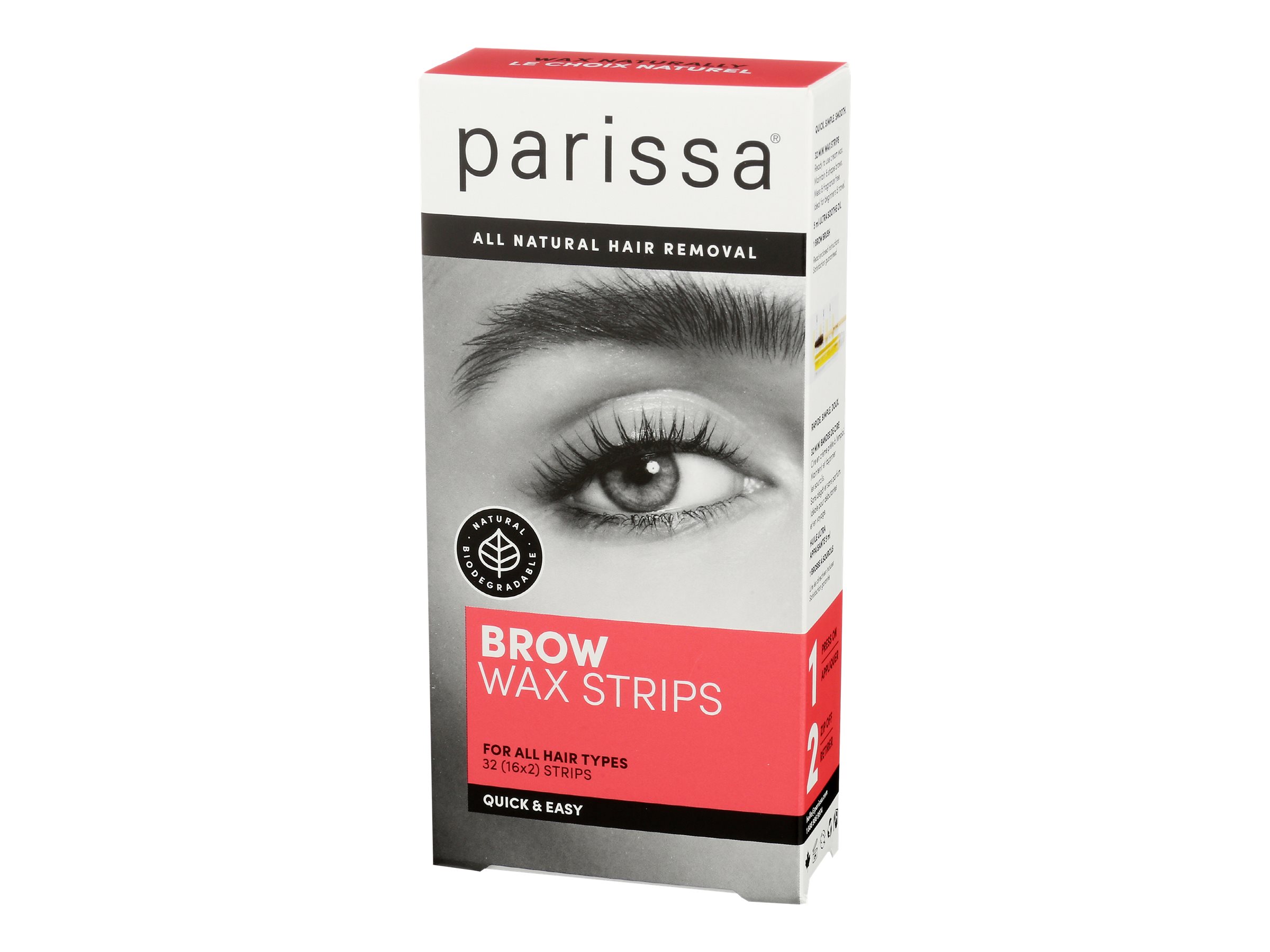 PARISSA WAX STRIPS EYEBROW 32'S