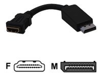 Tripp Lite 6In Cbl Disp Pt M To Hdmi F Adpt