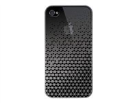 Belkin Emerge 060 - Bo&icirc;tier de protection pour t&eacute;l&eacute;phone cellulaire - acier, Partie sup&eacute;rieure noire - pour Apple iPhone 4, 4S - Belkin Emerge 060 - Bo&icirc;tier de protection pour t&eacute;l&eacute;phone cellulaire