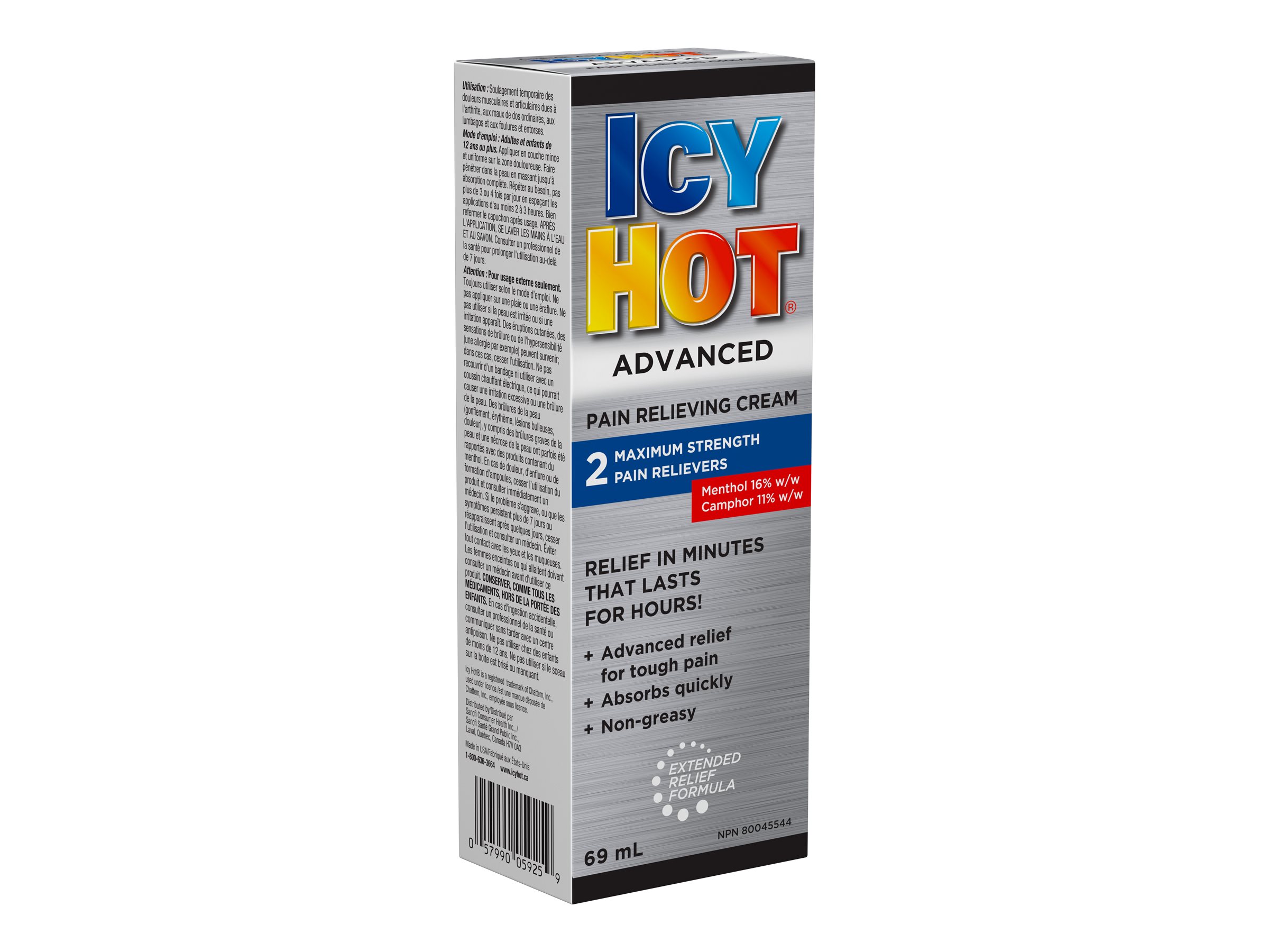 ICY HOT ADVANCED CREAM 69ML