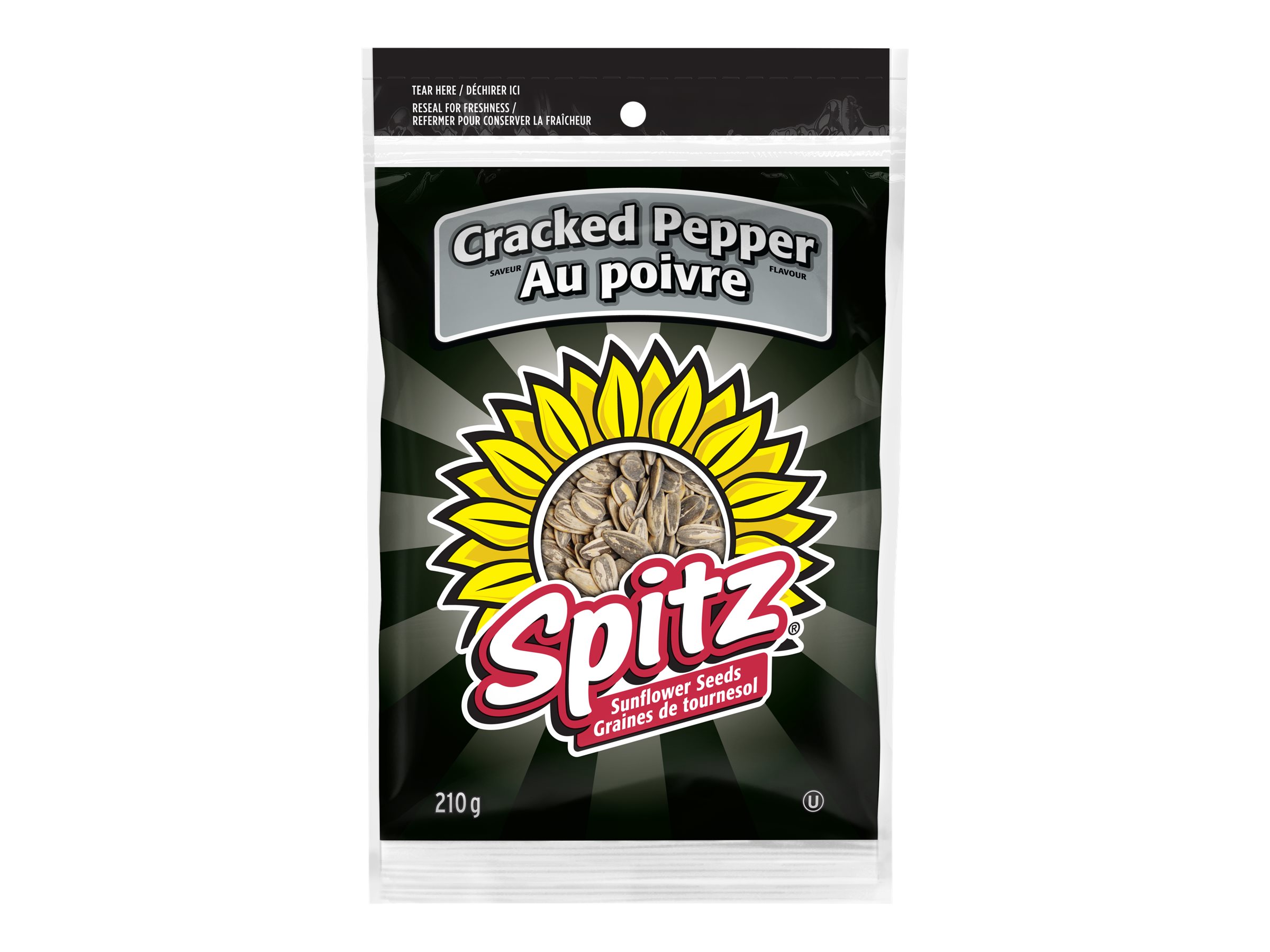 Spitz Sunflower Cracked Pepper 210g London Drugs