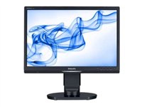 Philips Brilliance B-line 190B1CB - &Eacute;cran LCD - 19" - 1440 x 900 - 250 cd/m2 - 25000:1 (dynamique) - 5 ms - DVI-D, VGA - haut-parleurs - noir - Philips Brilliance B-line 190B1CB