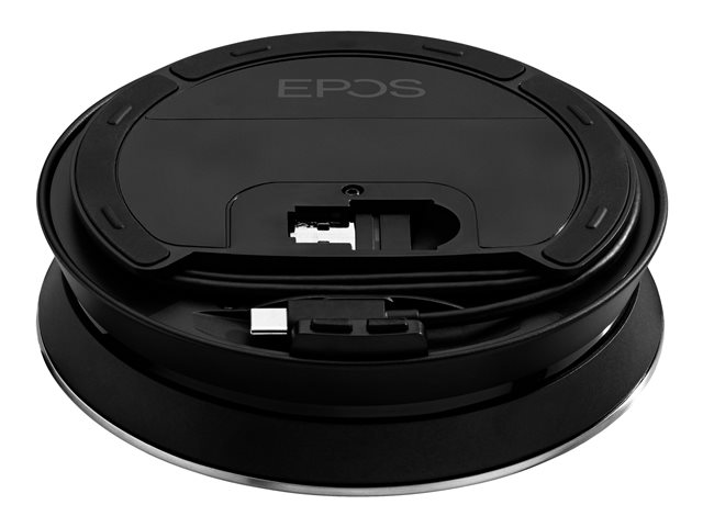 EPOS EXPAND SP 30T Bluetooth Konferenzlautsprecher USB USB-C inkl. Microsoft Teams Taste BT-Dongle fuer bis zu 8 Teilnehmer