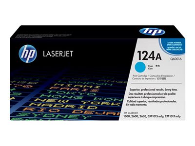 Hewlett Packard - HP CYAN PRINT CART COL LASERJET 2600 SERIES
