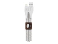 Belkin Cable Duratek Plus Lightning to USB 1.20m White