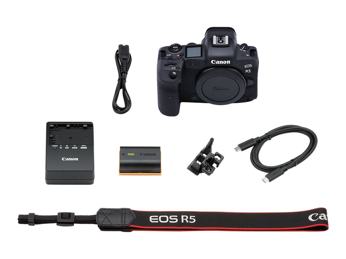 Canon EOS R5 Mirrorless Digital Camera Body Only 4147C002