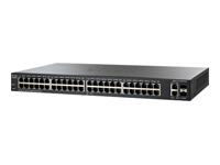 Cisco Small Business 200 Series Smart Switch SG200-50 Switch - 48 x 10/100/1000 + 2 x combo Gigabit SFP - rack-mountable - Switch - 48 x 10/100/1000 + 2 x combo Gigabit SFP - rack-mountable
