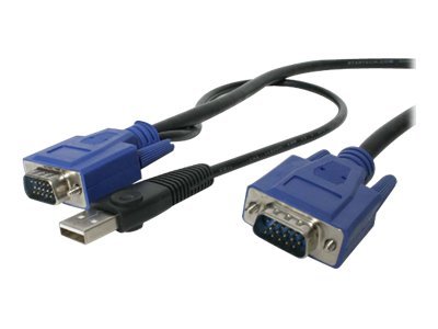 StarTech.com 2-in-1 Ultra Thin USB KVM Cable