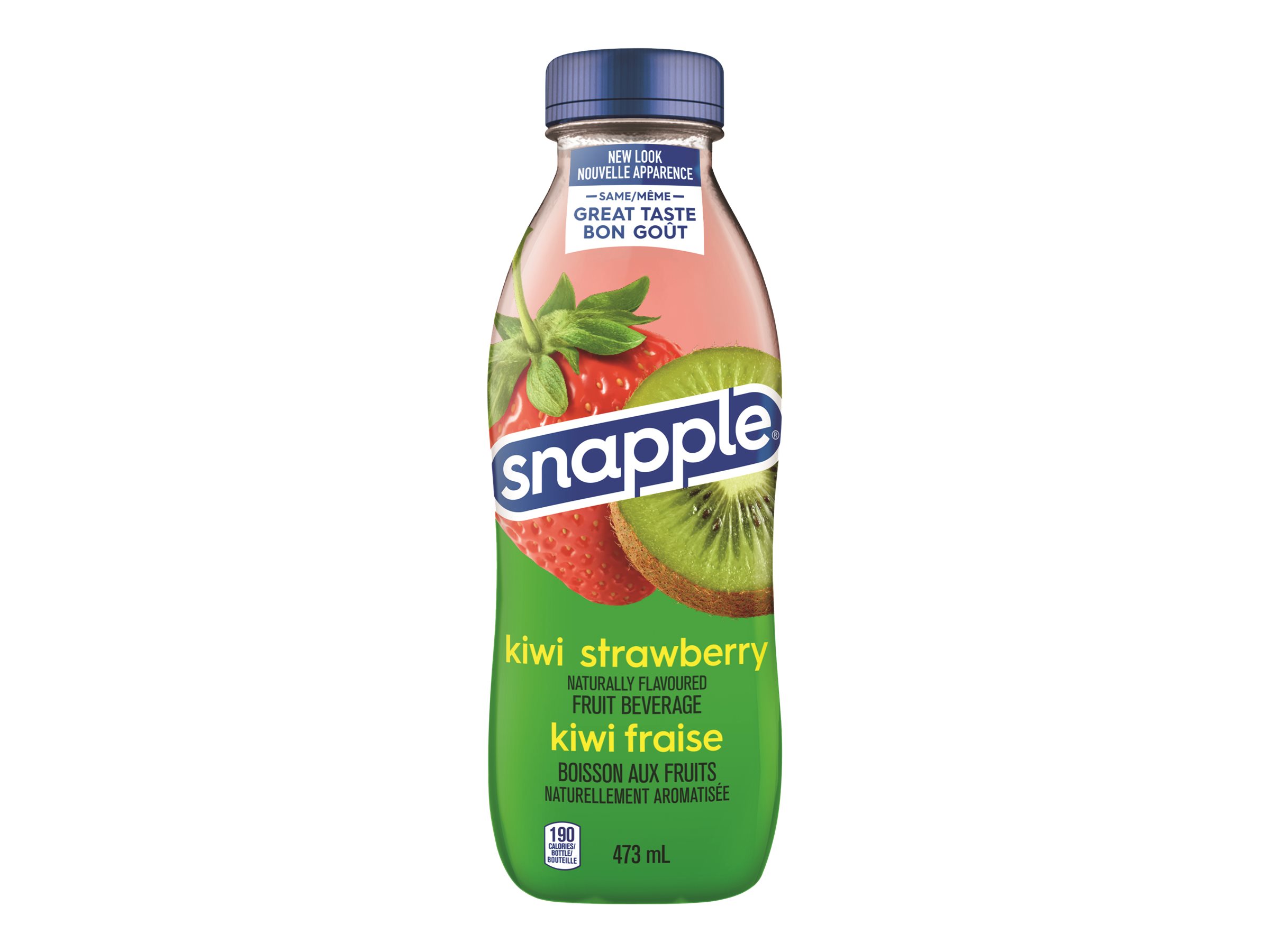 SNAPPLE Kiwi Strawberry Juice-Based Drink - 473ml