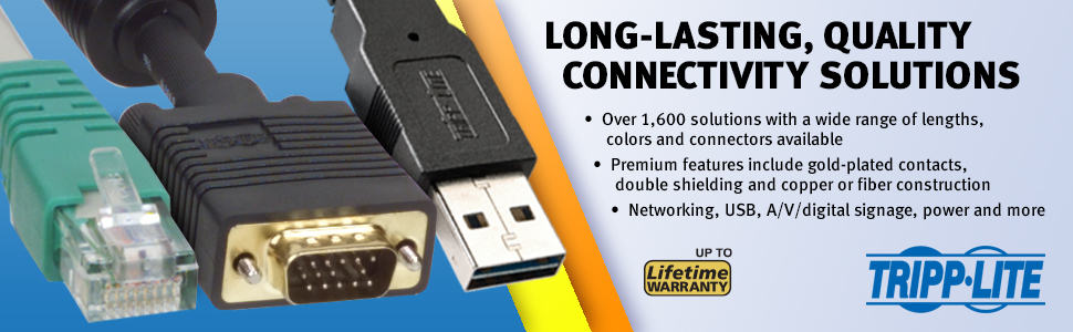 Tripp Lite 6ft USB Cable Kit for KVM Switch 2-in-1 B020 B022 Series KVMs