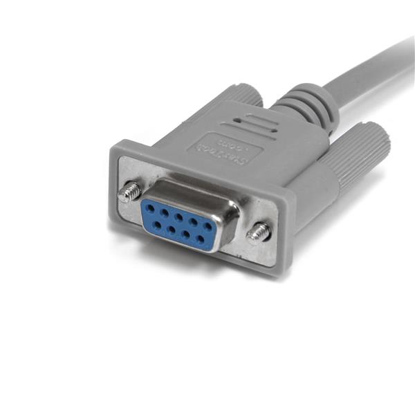 3 6 10 15 25 100Ft DB9 DB 9 9-Pin RS-232 Female to Female F//F Serial Cable